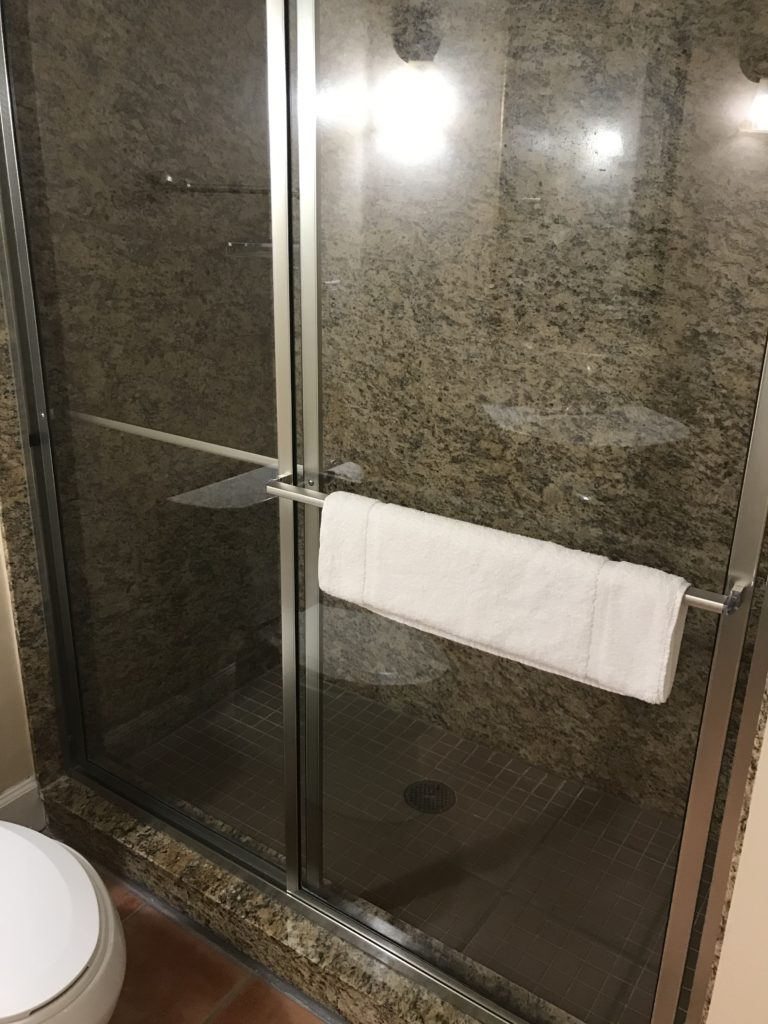 main bedroom shower