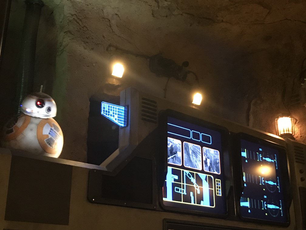 inside the cantina