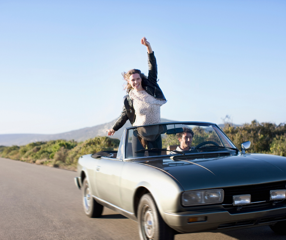 staying positive-convertible happy photo