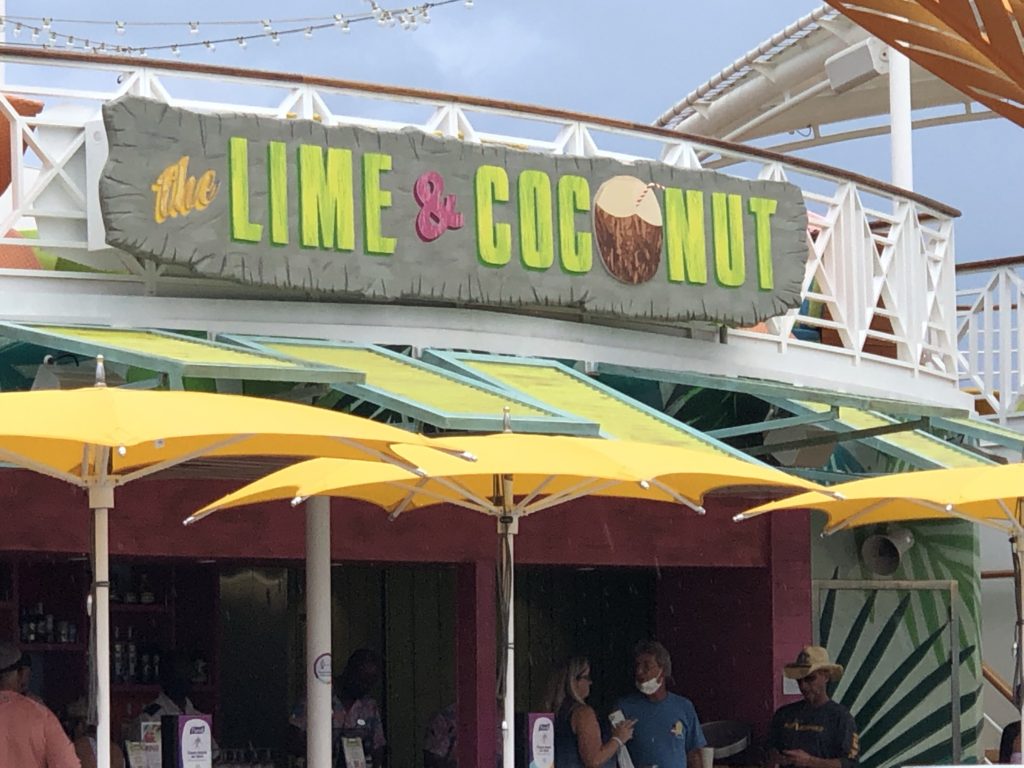 The Lime & Coconut poolside food on Freedom of the Seas by Royal Caribbean is another reason on Why Now is the Best Time to Cruise