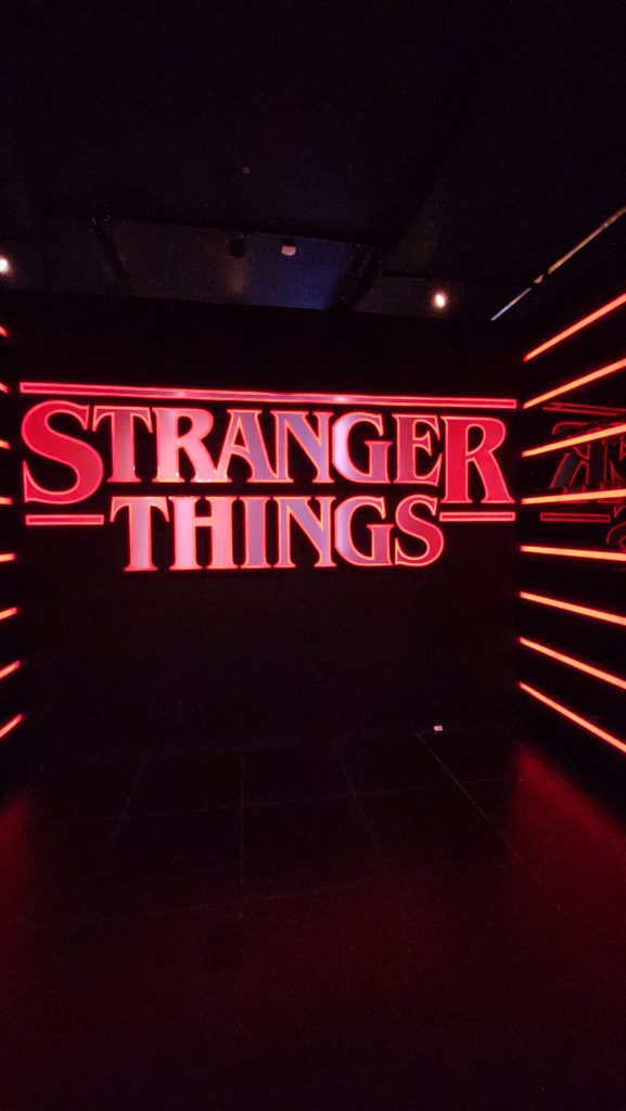 Stranger Things sign from NYC