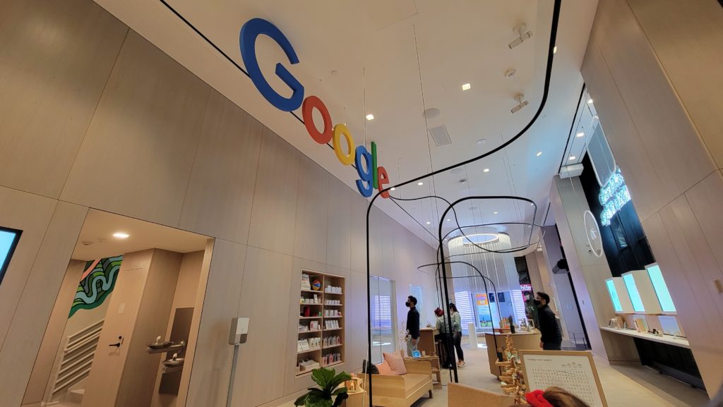 Google store in NYC