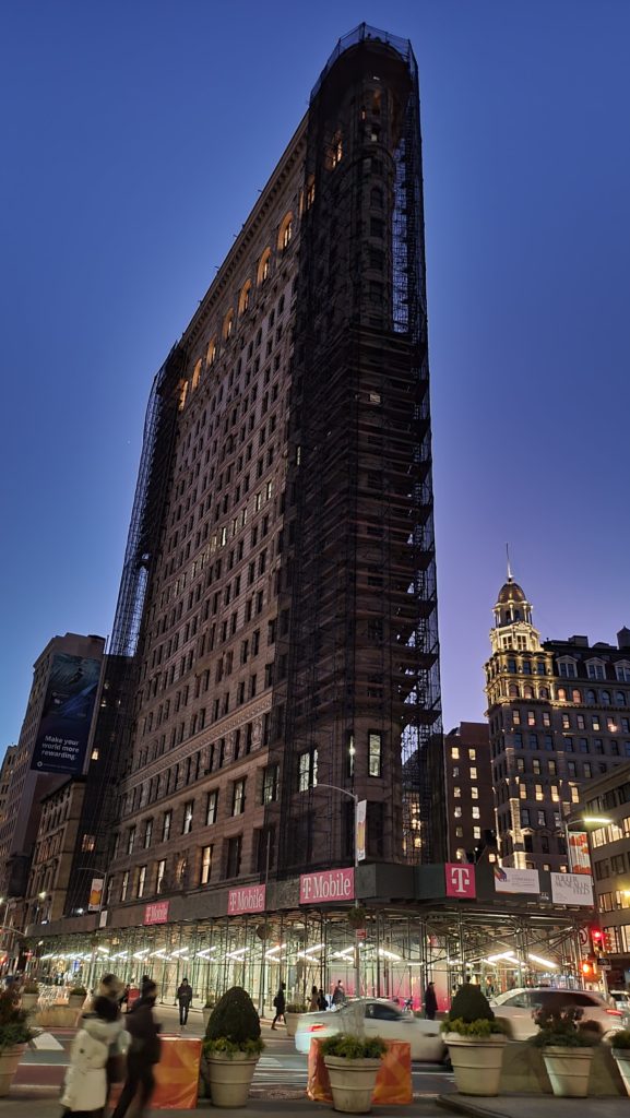 Flatiron building in NYC
