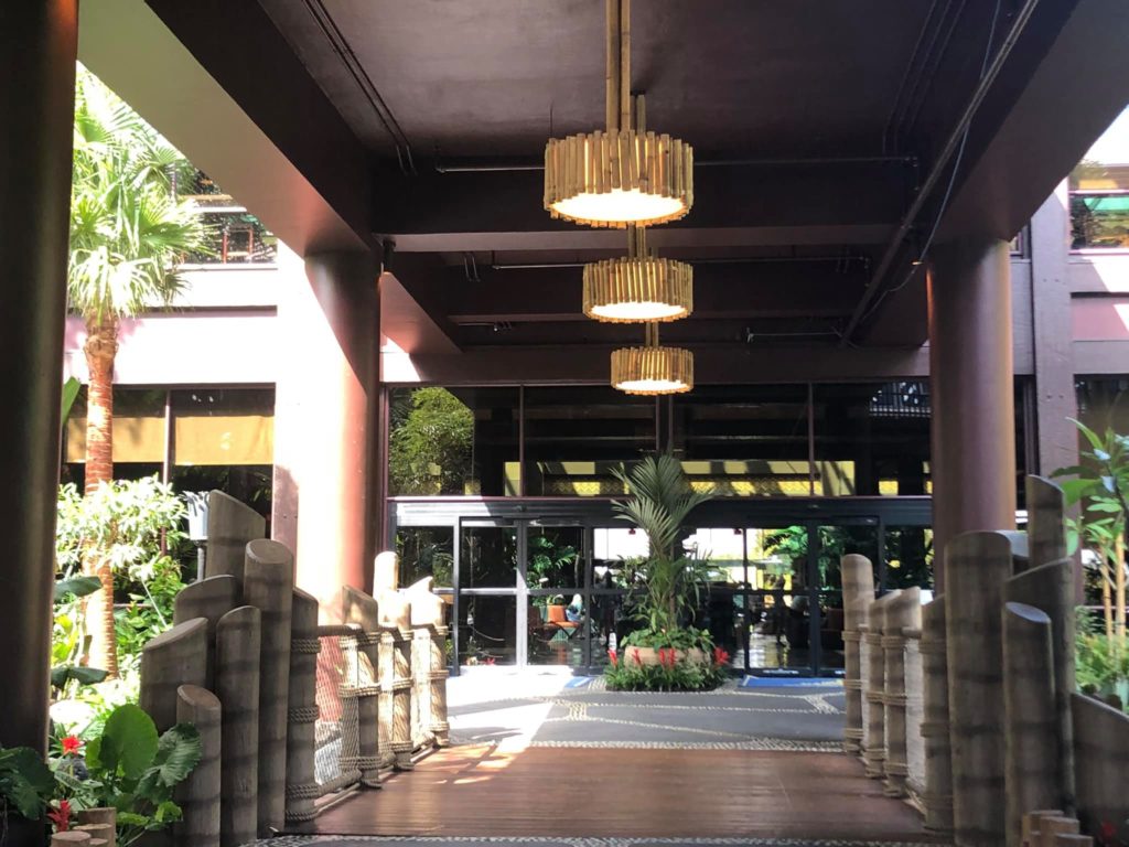 Disney's Polynesian Village Resort entrance