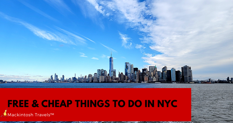 Free and Cheap Things to do in NYC