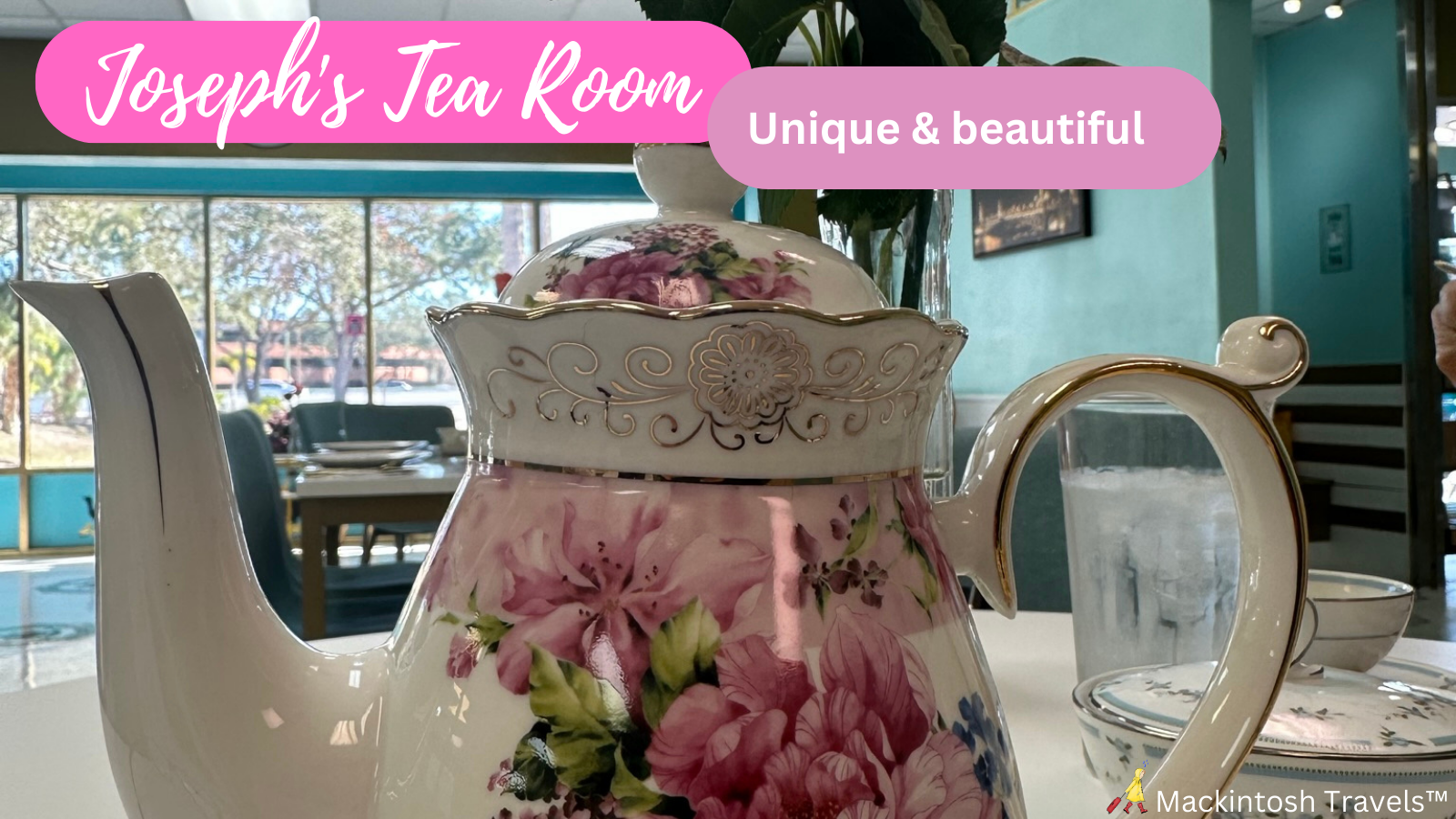 Joseph’s Tea Room: Unique & Beautiful