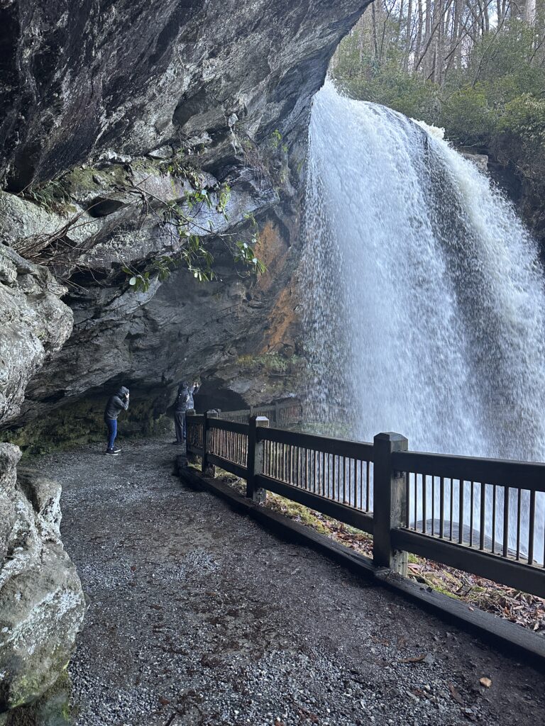 Dry Falls path