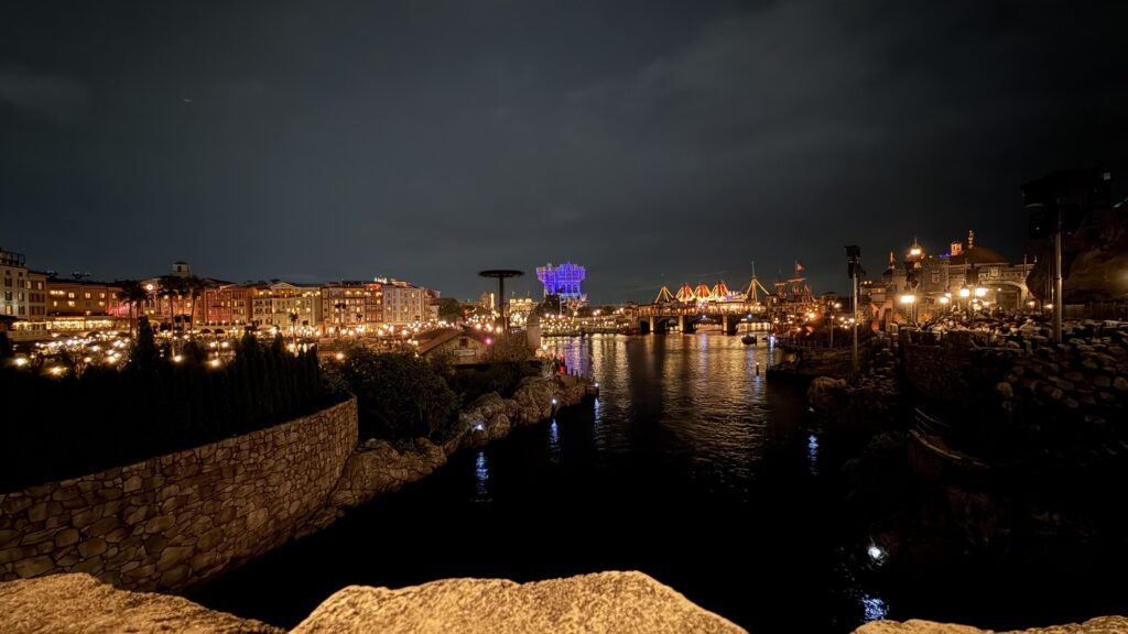 Tokyo DisneySea at night