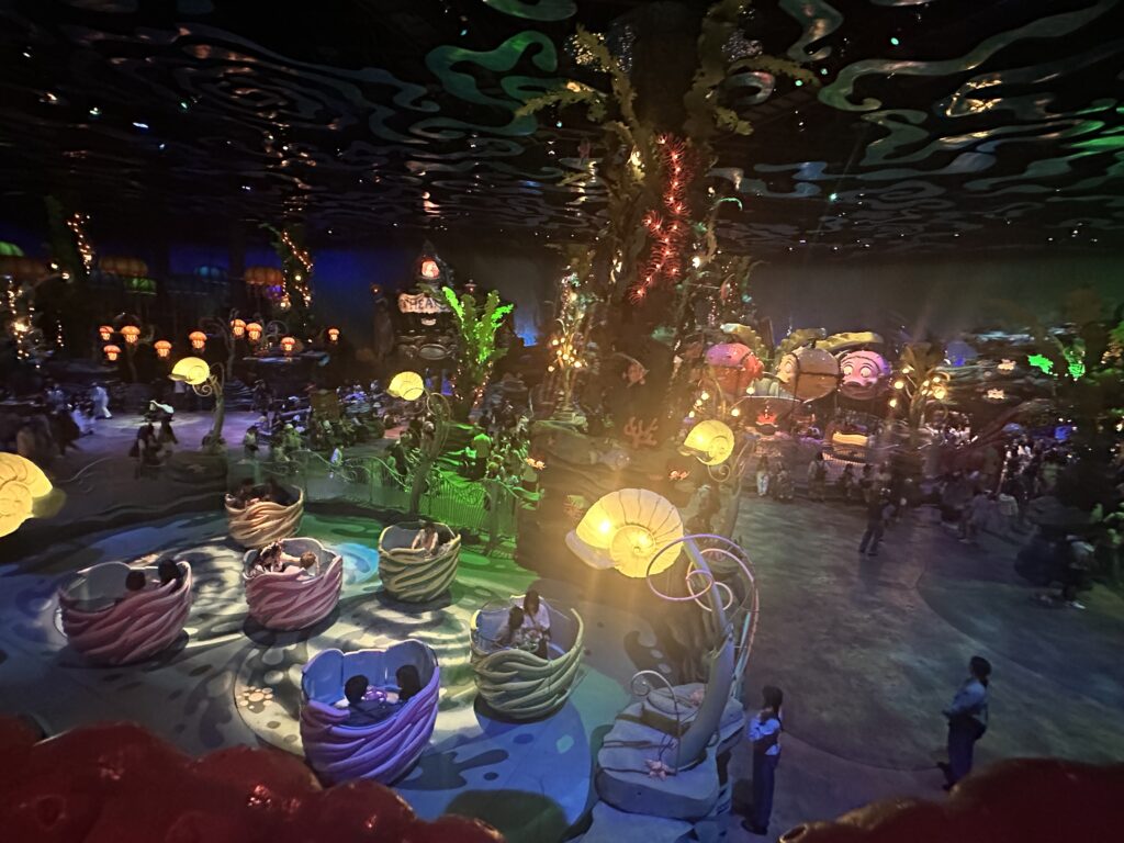 Mermaid Lagoon rides at Tokyo DisneySea