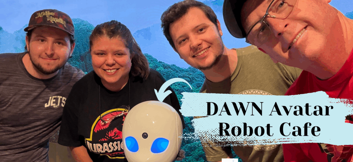DAWN Avatar Robot Cafe