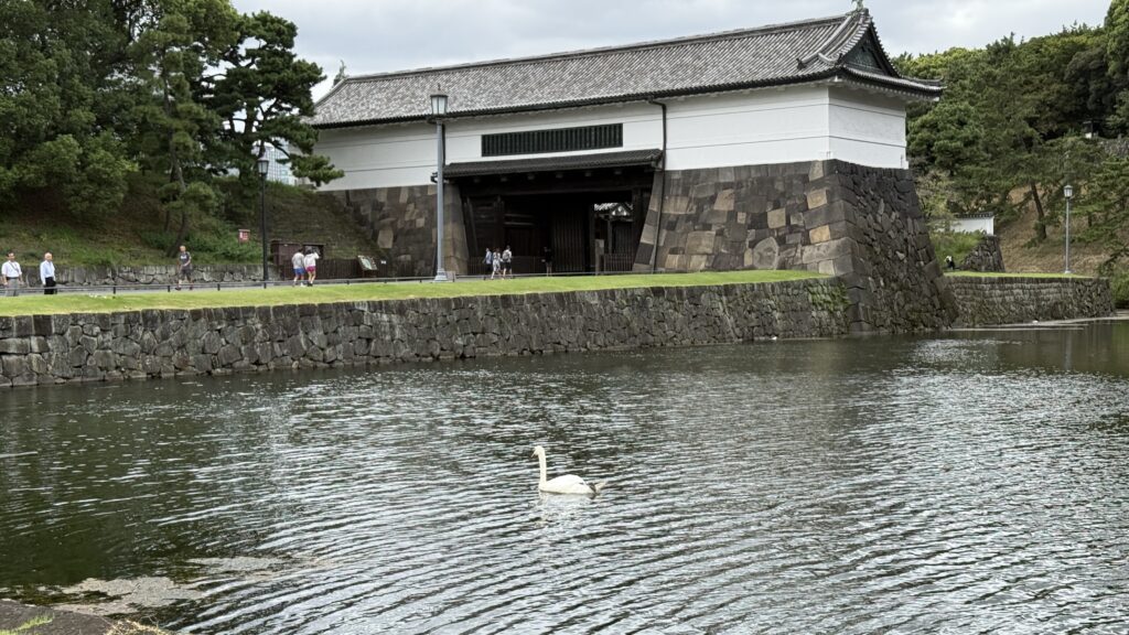 Gate door at Imperial Palace Tokyo