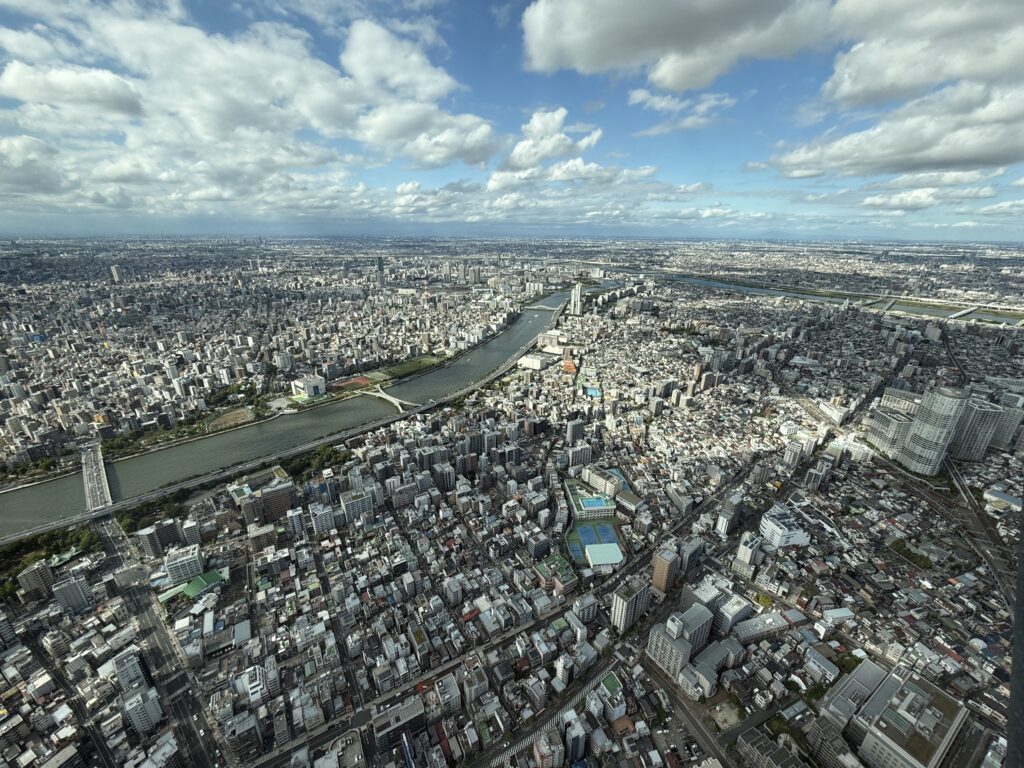Views from Tokyo Skytree