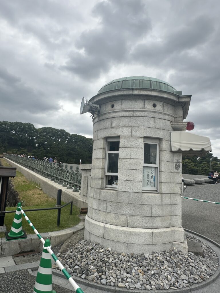 Guard duty at Imperial Palace Tokyo