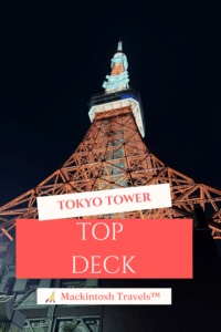 Tokyo Tower Top Deck