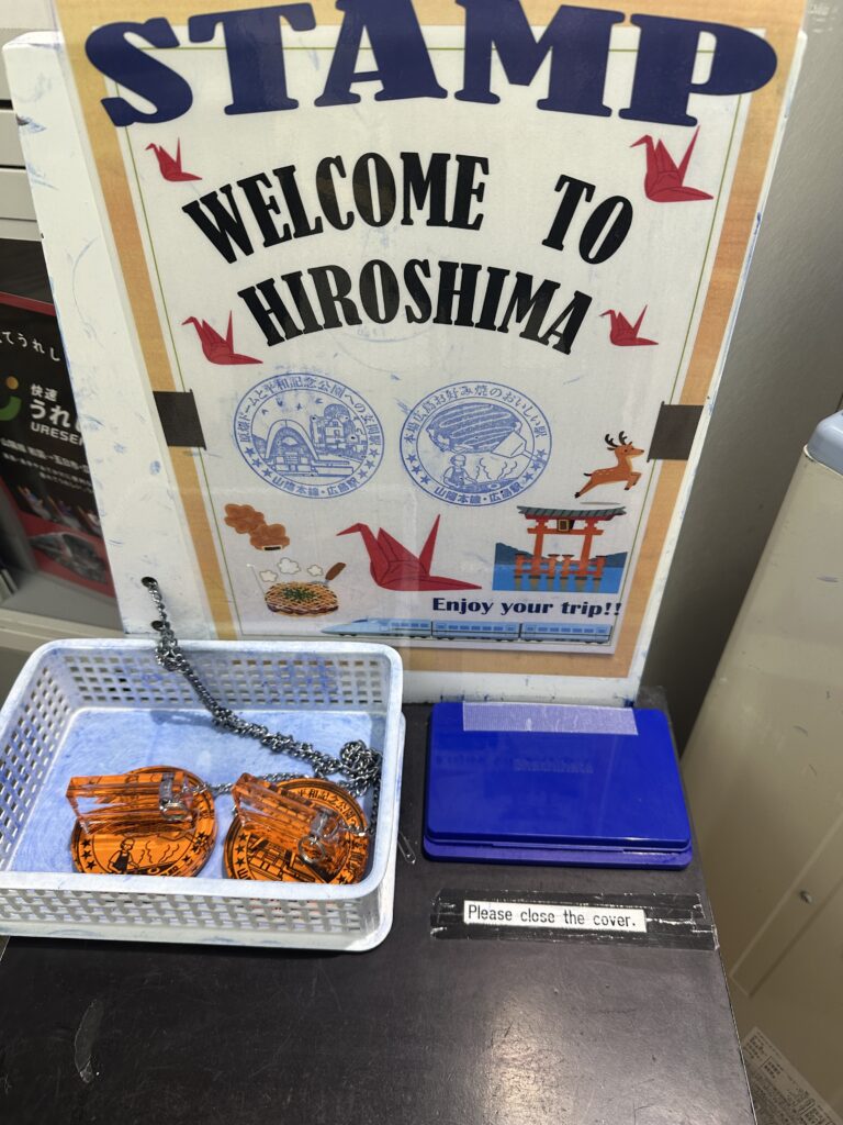 Hiroshima arrival